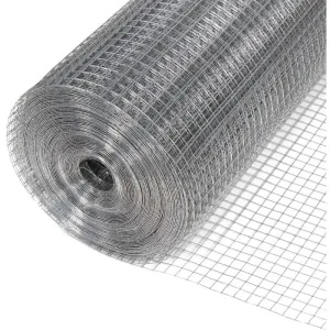 ELECTRO-WELDED STAINLESS STEEL MESH — APERTURE 6,35X6,35 WIRE 0,63 H.1000