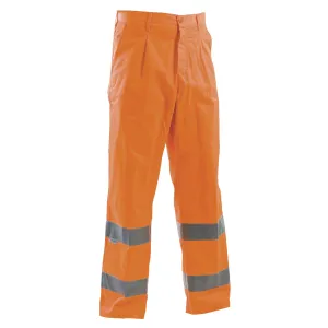HI-VIS ORANGE TROUSERS SIZE S