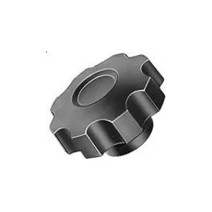 8-LOBE HANDWHEEL THREADED BLIND HOLE — 5 SIZES, D.25/45/55