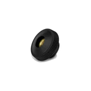 KNURLED HANDWHEEL THROUGH FEMALE THREAD — M6/M8/M10
