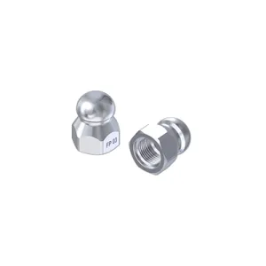 STAINLESS STEEL DRAIN CLEANING NOZZLE, FEMALE, 3/8"