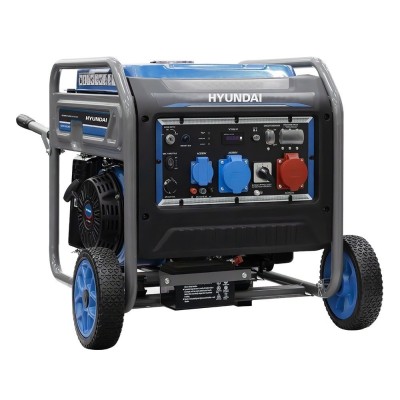 GRUPPO ELETTROGENO HYUNDAI 8KW MONO/TRIFASE — AVVIAMENTO ELETTRICO