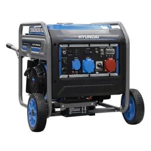 HYUNDAI 8KW SINGLE/THREE-PHASE GENERATOR — ELECTRIC START