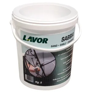 SANDBLASTING SAND, TUB, KG.5
