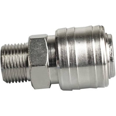 ATTACCO TIPO B A 3 PEZZI FILETTO GAS 3/8" MASCHIO