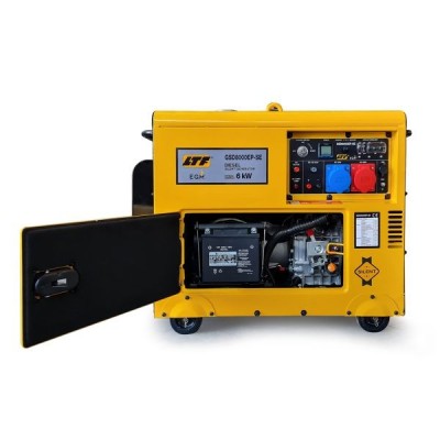 GRUPPO ELETTROGENO DIESEL 6KW 220/380 AVVIO ELETTRICO