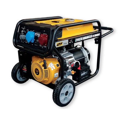 GRUPPO ELETTROGENO BENZINA 7KW 380/220V AVV.MANUALE/ELETTRICO