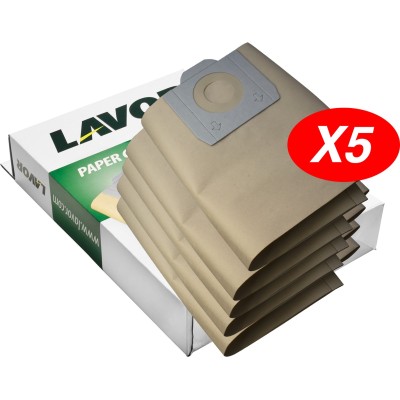 KIT 5 FILTRI CARTA LAVOR WASH