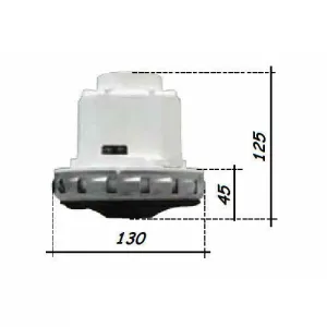 LAVOR WASH SINGLE-STAGE MOTOR ASH VACUUM CLEANER MOD.ASHLEY