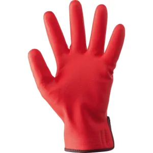 DRIVER GLOVE RED NYLON/NITRILE FOAM SIZE 10