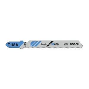 BOSCH JIGSAW BLADES FOR SHEET METAL HSS