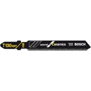 BOSCH JIGSAW BLADES FOR CERAMIC - CARBIDE INSERTS
