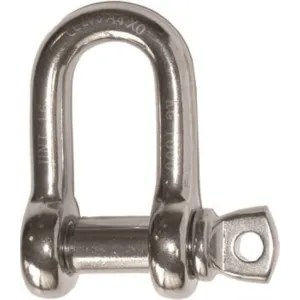 STAINLESS STEEL AISI 304 SHACKLES - VARIOUS SIZES