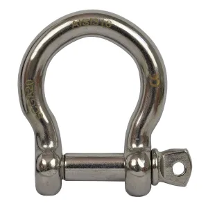 STAINLESS STEEL AISI 304 HEART SHACKLES - VARIOUS SIZES FROM 10MM