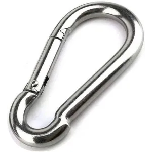 STAINLESS STEEL AISI 304 CARABINERS - VARIOUS SIZES