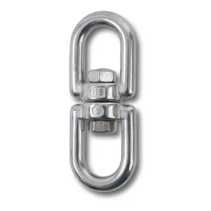 STAINLESS STEEL AISI 316 EYE-TO-EYE SWIVELS - VARIOUS SIZES