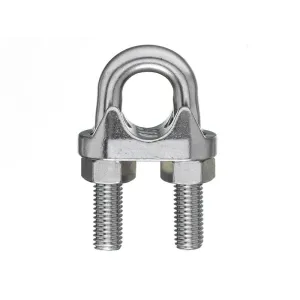 STAINLESS STEEL AISI 316 WIRE ROPE CLIPS - VARIOUS SIZES