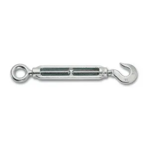 GALVANISED HOOK-TO-EYE TURNBUCKLES - VARIOUS SIZES