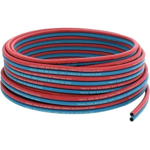 TWIN OXYGEN-ACETYLENE HOSES - VARIOUS DIAMETERS