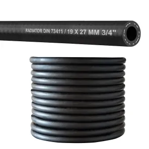 EPDM RADIATOR HOSES 120°C - VARIOUS DIAMETERS
