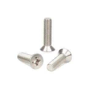 STAINLESS STEEL COUNTERSUNK SCREW PACK OF 50 - VARIOUS SIZES
