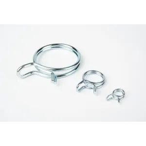 DOUBLE-WIRE CAR HOSE CLIP