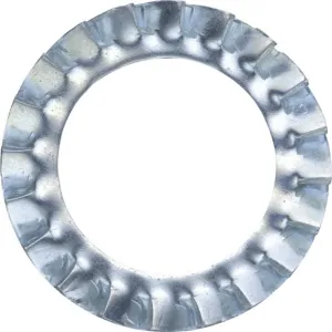 GALVANISED TOOTHED WASHER DIN 6798 - VARIOUS SIZES