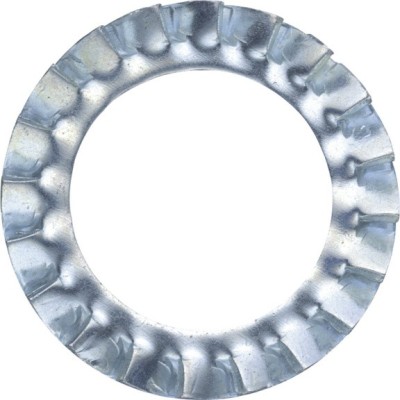 RONDELLA DENTELLATA ZINCATA DIN 6798 - VARIE MISURE