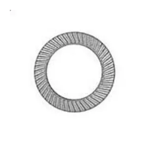 KNURLED WASHER DIN 9250 - VARIOUS SIZES
