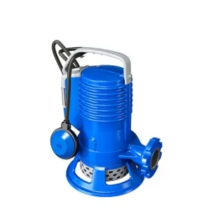 ZENIT AP BLUE SUBMERSIBLE ELECTRIC PUMP — HP 1÷2, 220V AND 400V