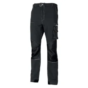 U-POWER IBIZA WORK TROUSERS BLACK CARBON