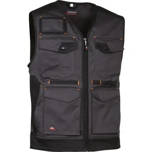 COFRA KUNIR WORK BODYWARMER ANTHRACITE/BLACK