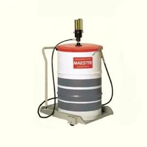 PNEUMATIC GREASE PUMP KG.200 + LID + DIAPHRAGM + GUN + HOSE MT.4