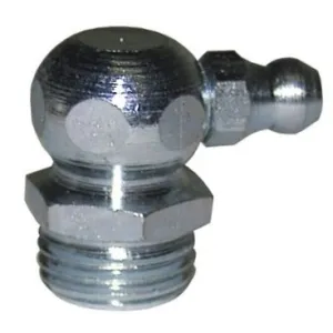 BAZZANO 90° POINT GREASE NIPPLE DIN 71412 — 10 THREADS, M6÷M12 AND BSP