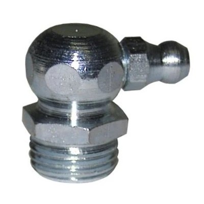 INGRASSATORE A PUNTA 90° BAZZANO DIN 71412 — 10 FILETTI, M6÷M12 E GAS