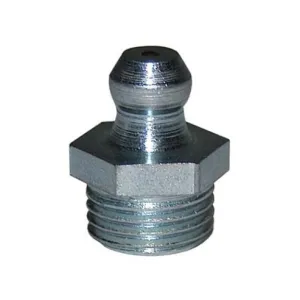 BAZZANO STRAIGHT POINT GREASE NIPPLE DIN 71412 — 13 THREADS, M6÷M12 AND BSP