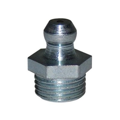 INGRASSATORE A PUNTA DRITTO BAZZANO DIN 71412 — 13 FILETTI, M6÷M12 E GAS