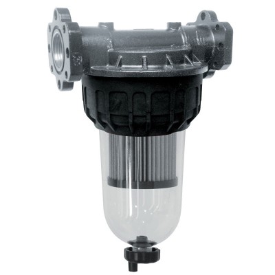 FILTRO A CARTUCCIA CON CONTENITORE TRASPARENTE