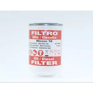 SPARE CARTRIDGE FOR DIESEL FILTER 960 — 10 MICRON