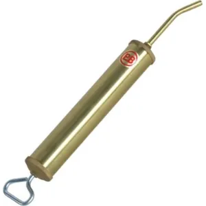 BAZZANO BRASS OIL SYRINGE — D.30, D.40, D.50