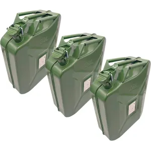 BAZZANO METAL CAN AND ACCESSORIES — L 5, 10, 20 + SPOUT
