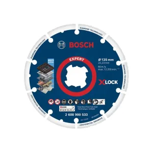 BOSCH RANGE CUTTING DISC FOR STAINLESS STEEL FOR ANGLE GRINDER - AVAILABLE IN DIAMETERS 115 AND 125 MM