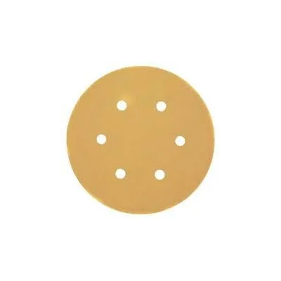 DISCO FELPATO B120 A 6 FORI PER LUCIDATURA E FINITURA A SPECCHIO - DISPONIBILE PER FERRO E PER VERNICI