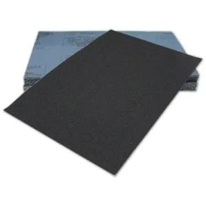 GRINDING EMERY CLOTH SHEETS FOR MANUAL SANDING ON METALS - AVAILABLE IN GRIT 40, 50, 60, 80, 100, 120 AND 150