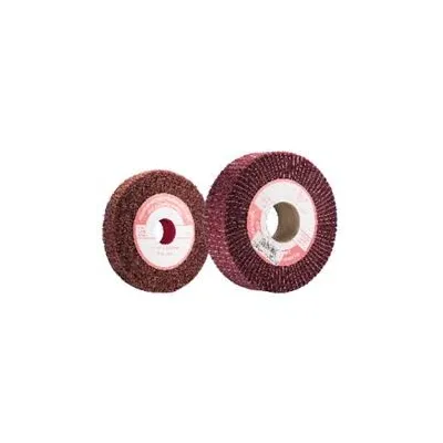 RUOTA DI FINITURA RC150 FORO 32 SIT TECNOSPAZZOLE PER FINITURA E SATINATURA SUPERFICI - DISPONIBILE IN GRANA A 150 E GRANA FLAP 