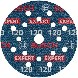 BOSCH WOOD+PAINT ABRASIVE DISC HOOK-AND-LOOP (PACK OF 5 PCS) FOR WOOD AND PAINT SANDING WITH ORBITAL SANDER