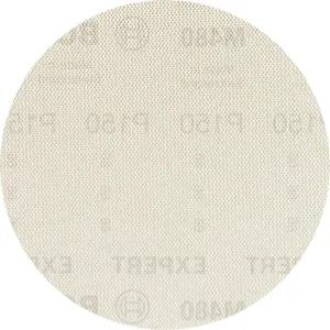 BOSCH MESH ABRASIVE DISC FOR CLOG-FREE SANDING WITH SANDER - AVAILABLE IN DIAMETERS 125 MM AND GRIT 80, 100, 1