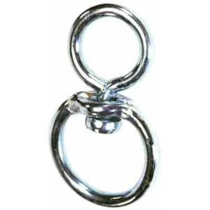 ABRUZZO GALVANISED STEEL SWIVEL RING FOR FIXING - AVAILABLE IN SIZES D.24/34 WIRE 6 AND D.33/44FILO8