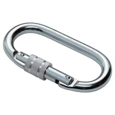 MOSCHETTONE CON GHIERA CARCANO IN ACCIAIO ZINCATO PER SOLLEVAMENTO E FISSAGGIO - DISPONIBILE NEI DIAMETRI 6, 8 E 10 MM