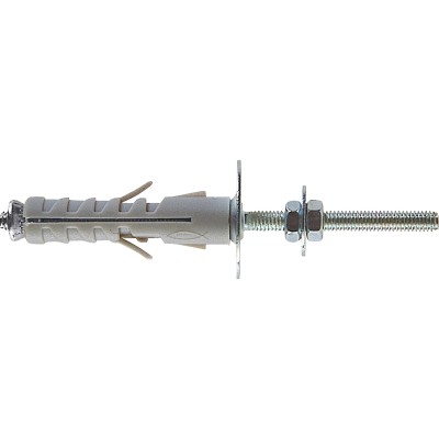 TASSELLO IN NYLON SB CON BARRA E DADI PER FISSAGGIO IN MATERIALI CAVI E CARTONGESSO - DISPONIBILE NEI DIAMETRI 9 E 12 MM